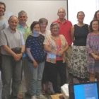 Un taller de formación para el COF de Málaga en 2019 - de rojo a la derecha, la directora