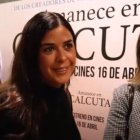 Espectadoras satisfechas y emocionadas en un pase especial de la película Amanece en Calcuta