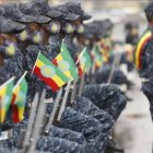 Desfile de la Policía Federal de Etiopía en septiembre de 2020, antes de empezar la guerra en Tigray