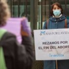 Cuarenta días por la vida en San Sebastián - oración, ayuno, no responder a insultos o blasfemias