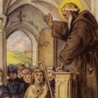 San Fidel predicando a los herejes.