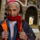 Justo Gallego, ex-monje, ha dedicado toda su vida a construir la llamada catedral de Mejorada, él solo