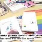 Los libros habían sido repartidos en institutos de la ciudad de Castellón