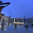 El 27 de marzo de 2020 se produjo uno de los momentos que pasarán a la historia de la Iglesia / Fotos Vatican Media