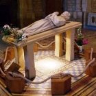 Primitiva sepultura de San Walfroy.