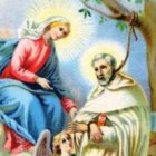 San Pedro Armengol salvado por la Virgen.