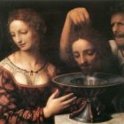 Dame  en una bandeja la cabeza de Juan Bautista.