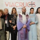 Entre los actores de "Vía Crucis, el Musical" se encuentran Adrián Salzedo (El médico) como Jesús, Inma Mira (Sonrisas y Lágrimas) como María, María Virumbrales (33 el musical) es la Verónica o Laureano Ramírez (Hairspray) como el Cirineo.