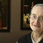 Isabel Guerra, la popular monja pintora, reflexionó mirando los rostros de los 4 sacerdotes operarios mártires