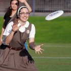 Monjas como Kelly Grace O’Ryan han revolucionado la fe católica en la Universidad del Gran Cañón en tan sólo unos meses / Foto: Ralph Freso.
