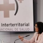 Carolina Darias, ministra de Sanidad... el ministerio repite que no se harán leyes sobre objeción de conciencia