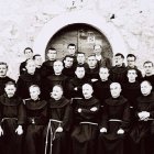 Imagen con algunos de los mártires de Široki Brijeg, en Herzegovina