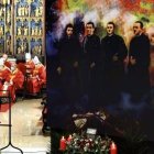 Cuadro los mártires de Tortosa, de Isabel Guerra, en la catedral de Santa María tras la beatificación. Foto: Ecclesia.