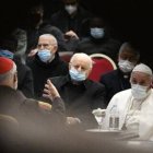 El cardenal Cantalamessa predica ante el Papa y la Curia su segunda charla de Adviento 2021