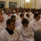 Seminaristas del Seminario Mayor “San Ildefonso” en Toledo.