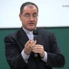 Santos Montoya llega a La Rioja cerca de cumplir los 56 años, por lo que podría tener un episcopado largo allí / Imagen Youtube