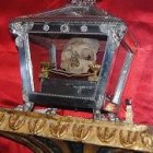 Cráneo de Santo Tomás de Aquino.