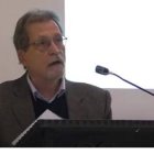 Josep Miró, expolítico y presidente y fundador de E-Cristians, en la Asamblea Abierta de 2021