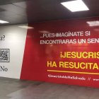 La campaña está en marquesinas, metros y cercanías de más de 100 ciudades españolas
