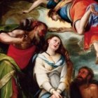 Martirio de Santa Ines