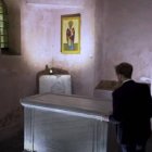 Santuario de San Ireneo en Lyon - marca el lugar donde estuvo enterrado, pero en el s.XVI calvinistas perdieron las reliquias