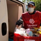 Durante la pandemia  Cáritas se ha vuelto a convertir en un pulmón para muchas familias en apuros