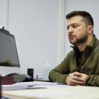 Foto que el presidente Zelensky ha difundido en redes al comentar la llamada que ha recibido del Papa Francisco