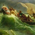 Jesús, estaba  dormido...