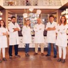 Luis Melgarejo y su equipo de farmacéuticos.