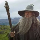 Ian McKellen en el papel de Gandalf en 'El Señor de los Anillos' de Peter Jackson.
