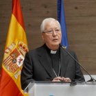 Monseñor Juan Antonio Reig Pla, durante su intervención el 28 de septiembre en el acto de entrega de los V Premios Religión en Libertad, que recibió en la categoría Maestros en la Fe.