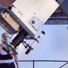 Gionti y Galaverni pueden trabajar en el Observatorio Vaticano con mayor libertad que en otros centros porque están menos sujetos a condicionantes económicos o académicos. Foto: Captura Tg2.