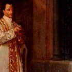 San Claudio de la Colombière y Santa Margarita María de Alacoque.