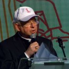 José Gómez, arzobispo de Los Ángeles, es uno de los baluartes del movimiento provida en Estados Unidos. En la imagen, durante el evento OneLife LA promovido por él en su ciudad el pasado mes de enero.