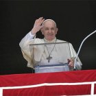 Francisco centró sus palabras en el viaje de los discípulos a Jerusalén, pensando que Jesús sería entronizado como un rey.