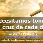 Tomemos la cruz de cada día