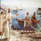 Paseando junto al mar de Galilea vio ...