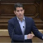 El diputado de Ciudadanos Nacho Blanco, agnóstico, quiso defender a la Iglesia en el Parlament de Cataluña porque, dijo, no tiene quien la defienda