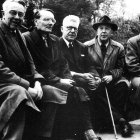 Algunos de los Inklings: de izquierda a derecha en la foto, JRR Tolkien, Owen Barfield, Charles Williams, CS Lewis y una quinta persona. Foto: Marion E. Wade Center, Wheaton College.