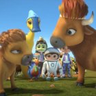 En el octavo episodio de la quinta temporada de 'Ridley Jones, la guardiana del museo', una abuela bisonte habla con su nieto "no binario". Está recomendada desde los cero años.