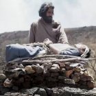 La escena del sacrificio de Isaac es un momento fundacional de Occidente... aquí en la película Su Único Hijo