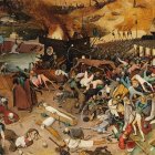 "El Triunfo de la Muerte". Peter Brueghel el Viejo. Museo del Prado.