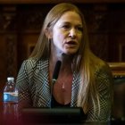 La senadora Amy Sinclair, impulsora de la conocida como "ley del latido fetal" en Estados Unidos.