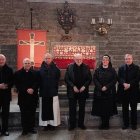 Los obispos reunidos en el convento de las religiosas Pax Mariae de Vadstena, en Suecia