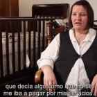 Una de las protagonistas del documental Breeders o Criadoras, dañada por el vientre de alquiler llamado altruista