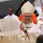 El obispo Thomas de Las Vegas pasa a ser arzobispo. La foto es de 2018, cuando tomó posesión de la diócesis del sur de Nevada.