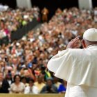 Francisco ha retomado las audiencias generales de los miércoles tras el paréntesis vacacional de julio. Foto: Vatican Media.