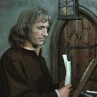 Andrzej Kopiczynski interpretó a Nicolás Copérnico en «Kopernik» (1973), coproducción entre Polonia y Alemania Oriental -ambos países, entonces comunistas- dirigida por Ewa Petelska y Czeslaw Petelski.