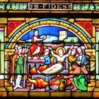 Martirio de Santa Fe. Sélestat, Francia.