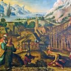 'Parábola de los viñadores malvados' de Diego Quispe Tito (1667), Museo de Arte Religioso de Cuzco (Perú).